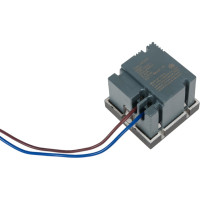 Розетка 2USB LIVOLO с блоком питания 2.1А 5В для рамки, цвет черный (механизм) AM-2USB-12