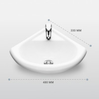 Умывальник Santeri угловой РАДИАН 48 ВОРОТЫНСК 30830 131309S0010B0