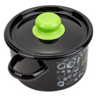 Цилиндрическая эмалированная кастрюля appetite Berry 1.5 л 1с15с/1 Berry