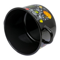 Цилиндрическая эмалированная кастрюля appetite Healthy food 2.9 л 1с16с/1 Healthy