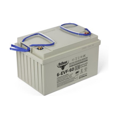 Тяговый аккумулятор 6-EVF-60, 12В, 60 А/ч (C5) Rutrike 022599