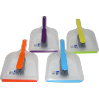 Сметка с совком MR Brush SPRING пластик, в ассортименте 3186