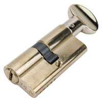 Цилиндровый механизм с вертушкой KALE KILIT 164 BM/62 (26+10+26) мм, латунь, 5 кл. 7696