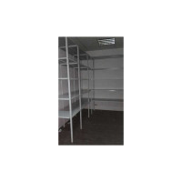 Стеллаж IRONMEBEL Optimus Standart h-2200, 5 полок 1000x500 M-СУС2200x1000x500