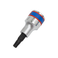 Насадка-бита торцевая с отверстием Torx T40, 60 мм, 1/2" KING TONY 402740