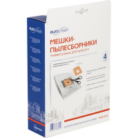 Мешки-пылесборники универсальные для пылесоса (4 шт; фланец 120x190 мм; 50 мм) EURO Clean EUN-02/4