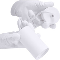 Подвесной светильник truEnergy с цоколем GU10 D55хН100мм алюминий белый 21320