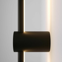 Настенный светодиодный светильник Elektrostandard MRL LED 1114 Cane LED черный a058233