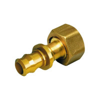 Прямой соединитель BYR PEX Оптима, с накидной гайкой 1/2' x 20 (2.0) 5202