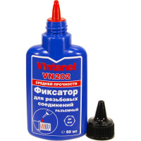Фиксатор для резьбовых соединений, средней прочности, анаэробный VINTANET VN202 50 мл VN20250ML