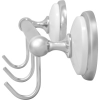 Кронштейн Solinne Blanco настенный, 3 крючка хром B-51108-3 2536.316