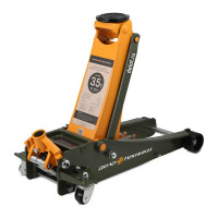 Подкатной домкрат Дело Техники двухплунжерный, 3.5 тонны, 100-533 мм 904435