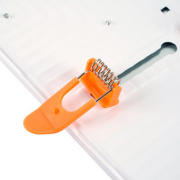 Светодиодный светильник FERON AL514 встраиваемый с регулируемым монтажным диаметром (до 190 мм) 26W 4000K белый серия FlexyRim 41572