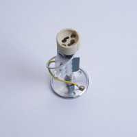 Потолочный светильник FERON ML1818 Barrel tilt на подвесе MR16 35W 230V, белый, золото 48040