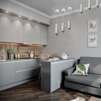 Потолочный светильник FERON ML1818 Barrel tilt на подвесе MR16 35W 230V, белый, золото 48040