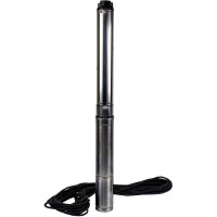 Скважинный многоступенчатый насос VERTON DW50/370V (370Вт,Qmax 35л/мин,Hmax 50м,d насоса 76мм, верх.забор) 01.13295.13322