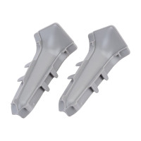 Внутренний угол для плинтуса IDEAL Классик 70 мм, 210 дуб пепельный К-П70-В-Ф2 210 дуб ПЕП