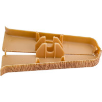 Торцевые заглушки для плинтуса DECONIKA (85 мм, 221 Дуб янтарный); 2 шт.) Д-П85-Тп-Ф1 221 ДУБ ЯНТ