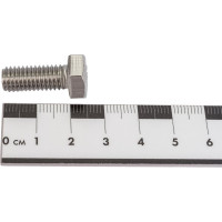 Болт с шестигранной головкой ВИРТУОЗ 8x20 мм, DIN 933, нержавеющая сталь А2, 2 шт. 35893