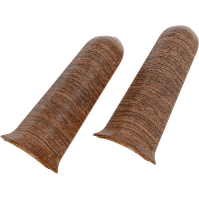 Наружный угол для плинтуса IDEAL Классик 85 мм, 291 орех К-П85-Нк-Ф2 291 ОРХ