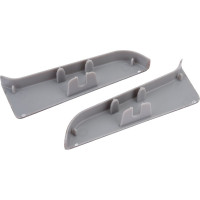 Торцевые заглушки для плинтуса IDEAL Классик 70 мм, 210 дуб пепельный К-П70-Тп-Ф1 210 дуб ПЕП