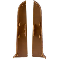 Торцевые заглушки для плинтуса IDEAL Классик 85 мм, 291 орех К-П85-Тп-Ф1 291 ОРХ