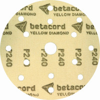 Материал абразивный в кругах 150 мм, 15 отверстий, на бумажной основе, Р240 BETACORD 100.0240
