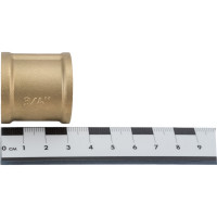 Муфта LD PRIDE 3/4'' вн/вн латунь 549996