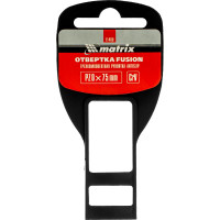 Отвертка MATRIX Fusion PZ0x75 мм, CrV, 3-х компонентная рукоятка anti slip 11400