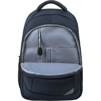 Универсальный рюкзак BRAUBERG URBAN 2, Freedom, 2 отделения, темно-синий, 46x32x19 см 270755