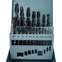 Набор сверл по металлу НС19И (19 шт; от 1 до 10 мм; шаг 0.5 мм; Р6М5) ИПК naborsverlNS19i