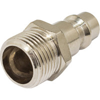 Штуцер для быстроразъема пневматического, наружная резьба 3/8" Forcekraft FK-SE2-3PM 51571