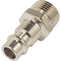 Штуцер для быстроразъема пневматического, наружная резьба 3/8" Forcekraft FK-SE2-3PM 51571