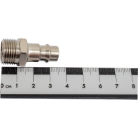 Штуцер для быстроразъема пневматического, наружная резьба 3/8" Forcekraft FK-SE2-3PM 51571