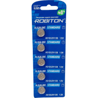 Элемент питания ROBITON STANDARD R-AG10-0- 0 проц. Hg AG10 LR1130 389 189 LR54 16944