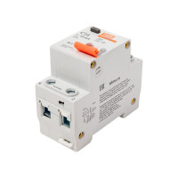 Автоматический выключатель дифференциального тока TDM ELECTRIC 32 2P(1P+N) C16А 10мА 4,5кА тип АС SQ0202-0502
