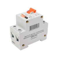 Автоматический выключатель дифференциального тока TDM ELECTRIC 32 2P(1P+N) C16А 10мА 4,5кА тип АС SQ0202-0502