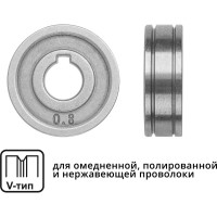 Ролик подающий для проволоки 0.8-1 мм SOLARIS WA-2472