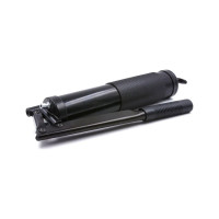 Шприц для консистентной смазки HQ-mech 500 мл, рычажно-плунжерный, черный полимер, 2 насадки, гибкая УТ000001848