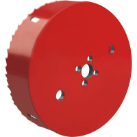 Коронка биметаллическая по металлу 140 мм vertextools 2525-140