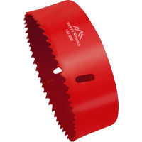 Коронка биметаллическая по металлу 140 мм vertextools 2525-140