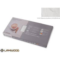 Виниловый пол с подложкой Lamiwood AQUAMARINE (Мрамор Арабеско; класс 43; 5 мм, микрофаска; 1,86 кв.м) M-03
