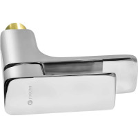 Смеситель для умывальника Juguni с литым изливом, картридж 35 мм, подводка, гайка 0402.133