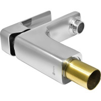 Смеситель для умывальника Juguni с литым изливом, картридж 35 мм, подводка, гайка 0402.133