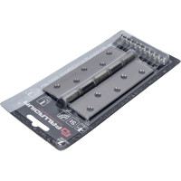 Универсальная дверная петля Palladium N 500 C-S-5" AB 00010900