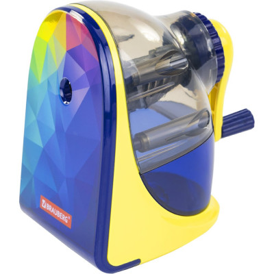 Механическая точилка BRAUBERG MULTICOLOR корпус с печатью 228489