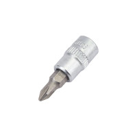 Головка со вставкой крест PH1, 1/4"DR, 38 мм АвтоDело 39201 15568