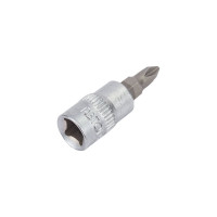 Головка со вставкой крест PH1, 1/4"DR, 38 мм АвтоDело 39201 15568