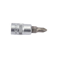 Головка со вставкой крест PH1, 1/4"DR, 38 мм АвтоDело 39201 15568
