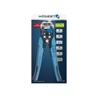 Автоматические клещи для зачистки проводов HOEGERT TECHNIK 0,25 до 6.0 мм2 HT1P184